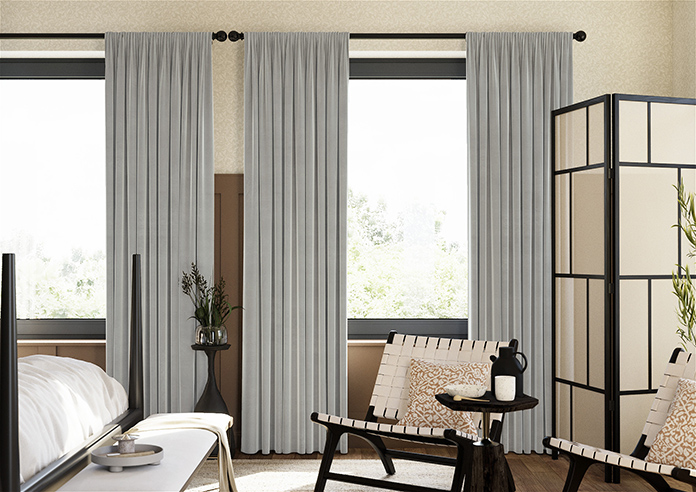Ultra Luxe Velvet, Cloud - Made to Measure Curtains - Image 3